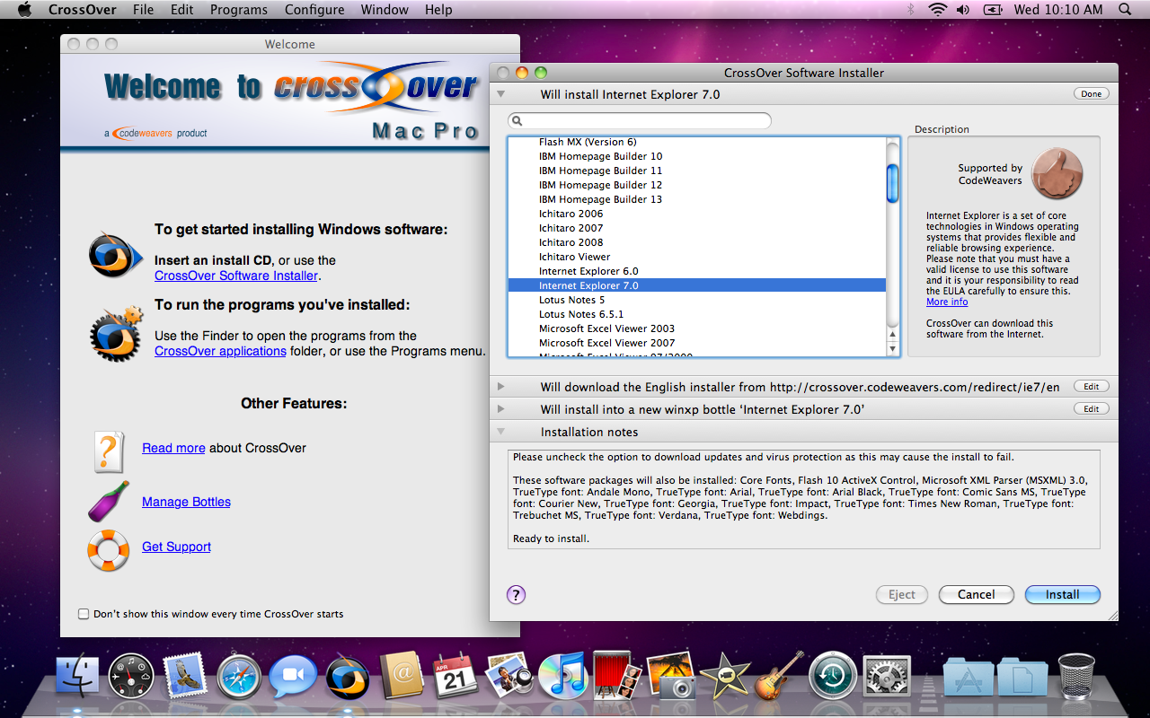 CrossOver Mac 2020 Crack